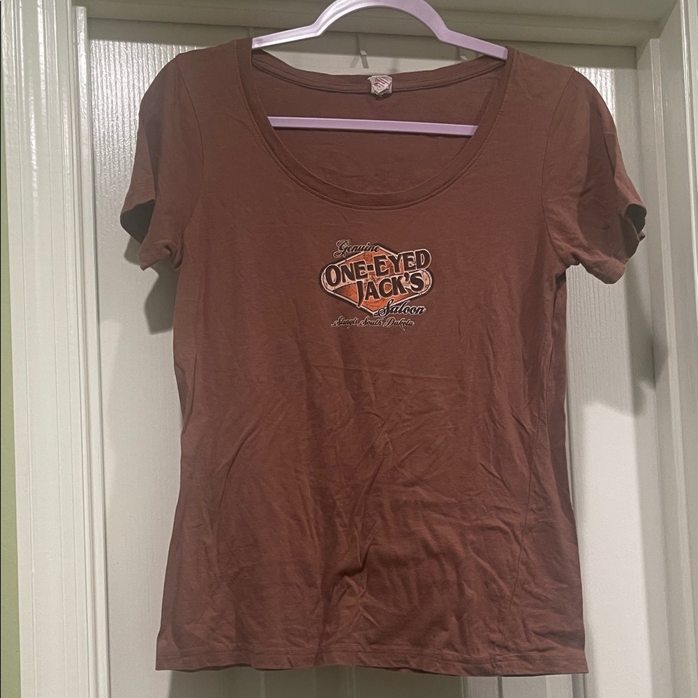 Brown Graphic Women's T-Shirt
